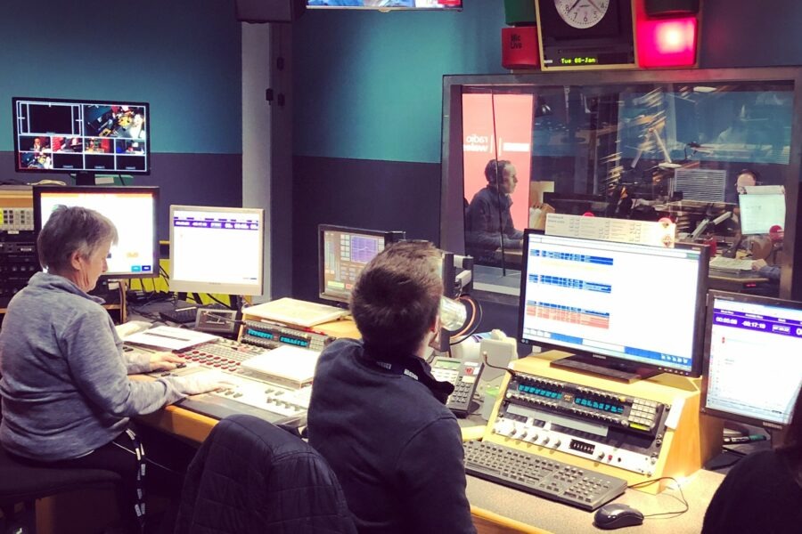 BBC Radio Wales studio