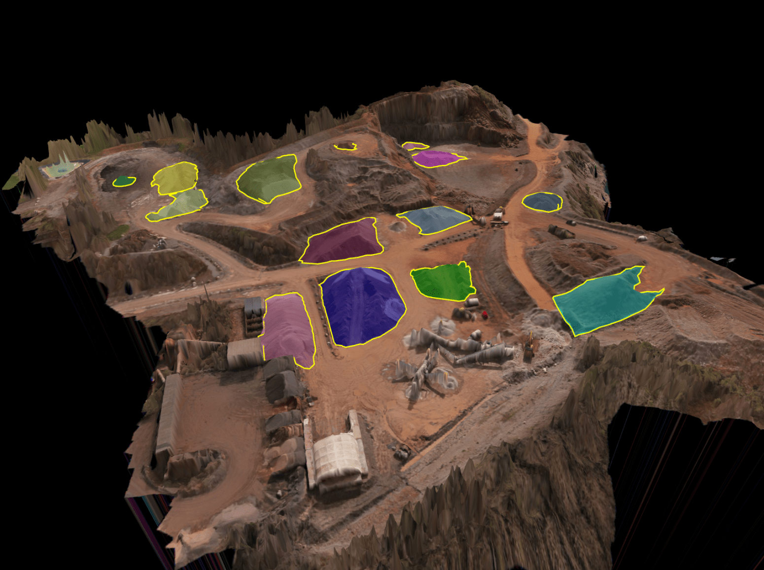 How to optimise stockpile reports from drone data