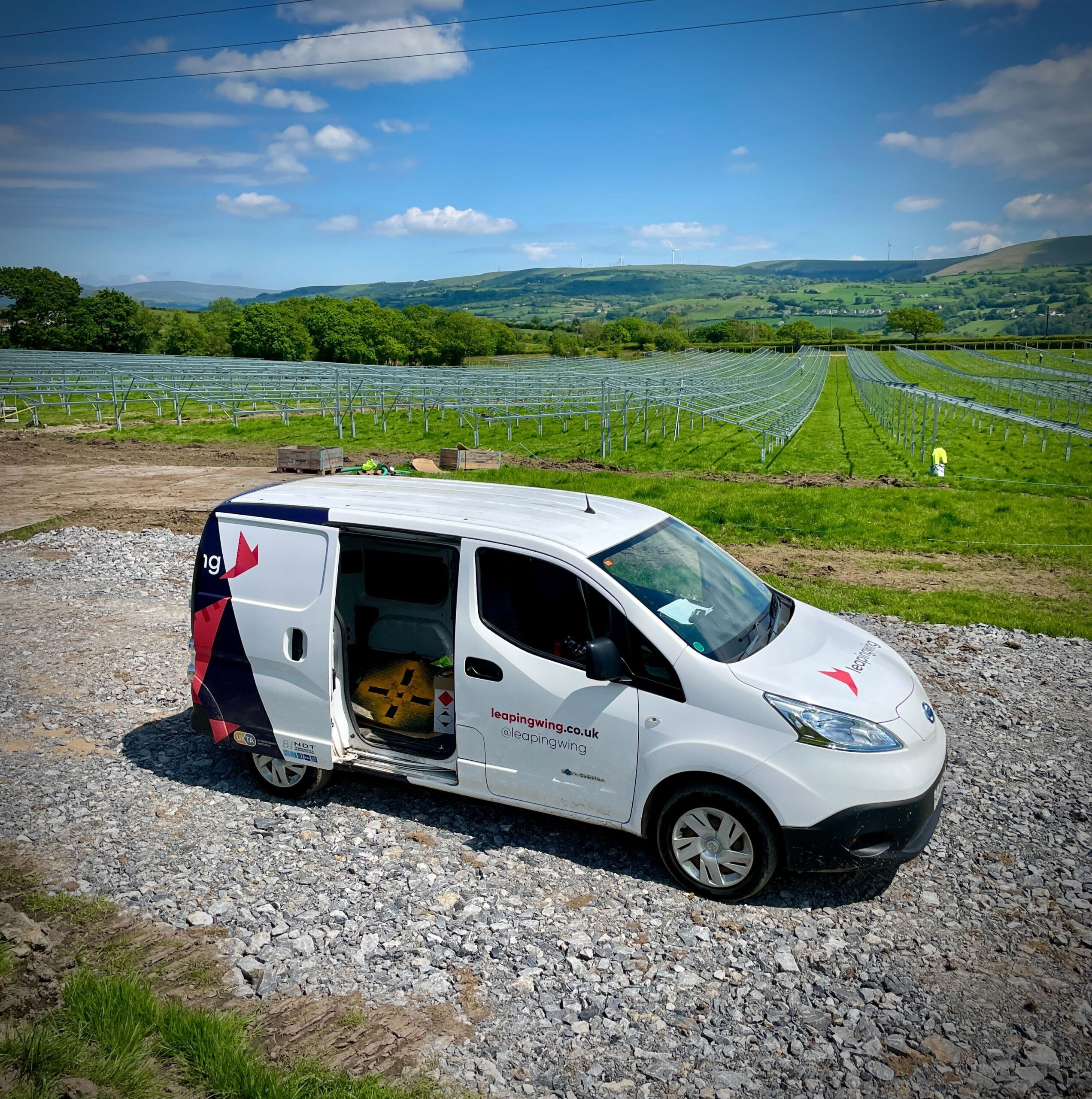 Leaping Wing - Topographical Survey for solar farm