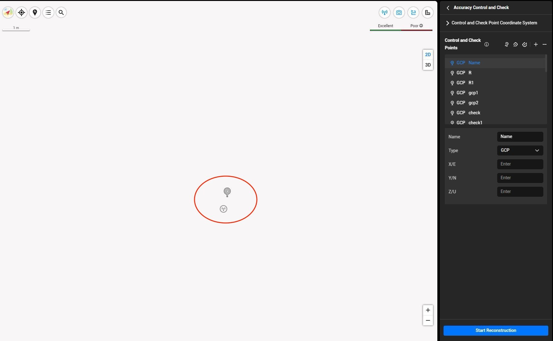 DJI Terra base station discrepancy
